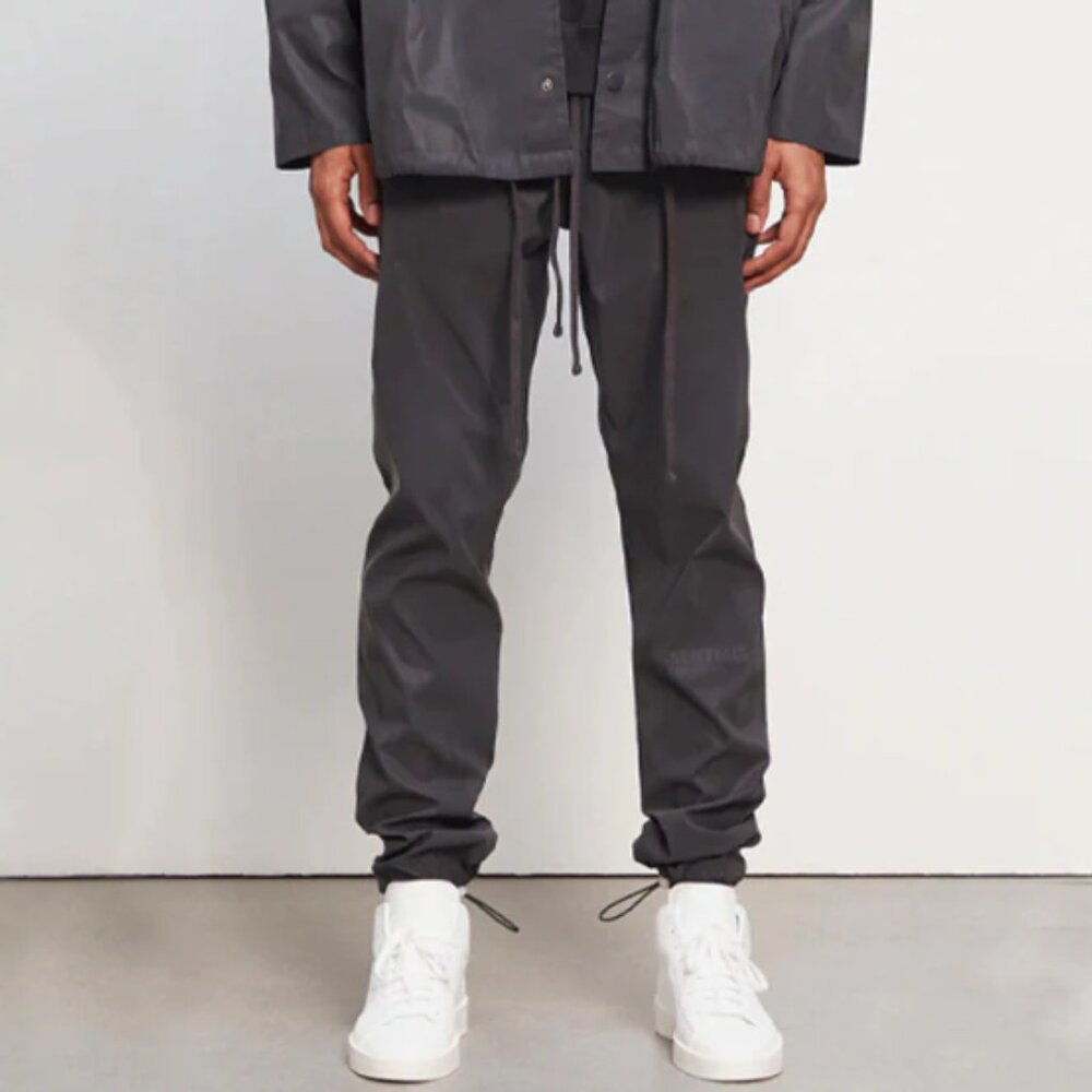 Fear of God Essentials Track Pants Adult XS Gray Reflective Lightweight Jogger